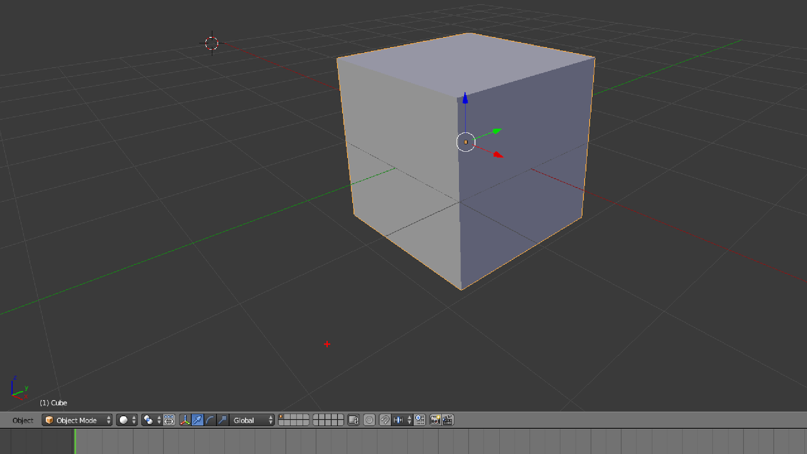 Blender : วิธีใช้เครื่องมือพื้นฐานในการแบ่ง Polygon (Subdivide , Loop Cut , Knife , Inset Face)