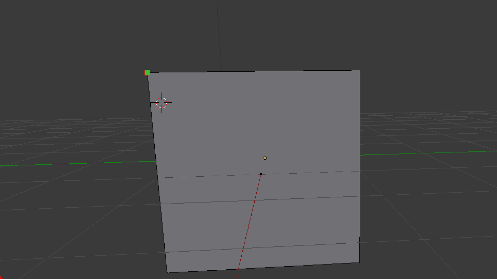 Blender : วิธีใช้ Knife เครื่องมือพื้นฐานในการแบ่ง Polygon