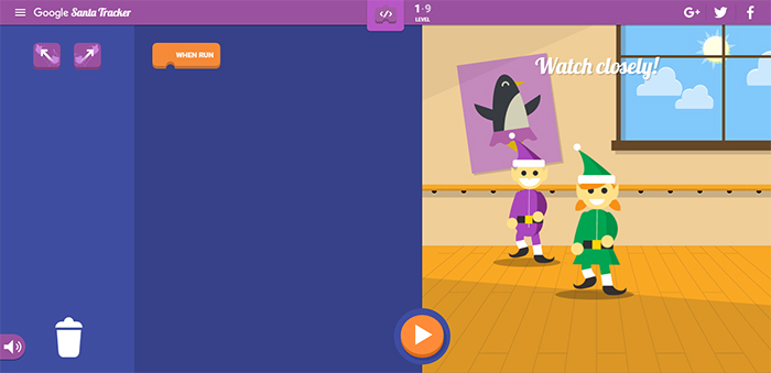 คุณพ่อ คุณแม่ โปรดทราบ ! มาหัดให้เด็กๆ เขียนโปรแกรมแบบสนุกๆ ด้วย Google Santa Tracker กันเถอะ !