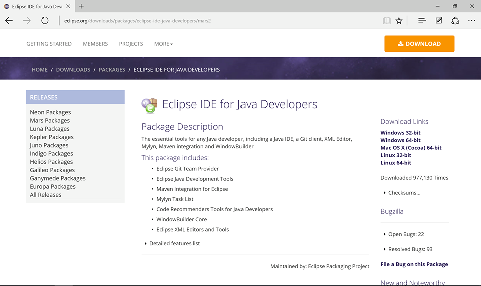 สอน Java : บทที่ 2 วิธีการติดตั้ง Eclipse โปรแกรมสำหรับเขียนภาษา Java