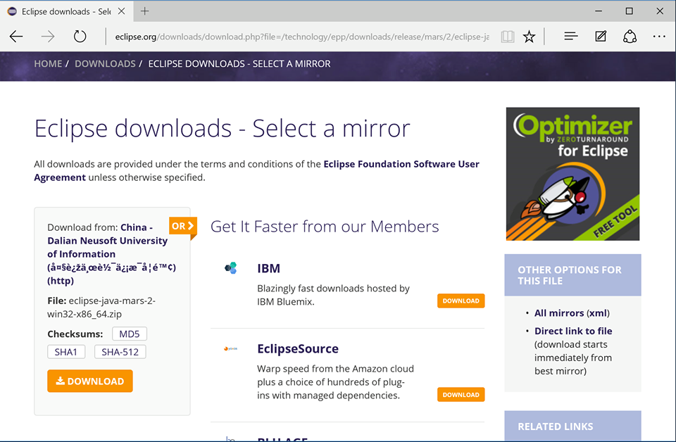 สอน Java : บทที่ 2 วิธีการติดตั้ง Eclipse โปรแกรมสำหรับเขียนภาษา Java