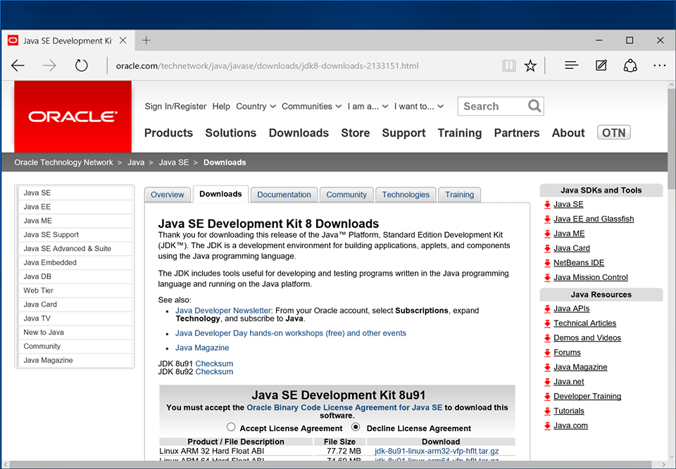สอน Java : บทที่ 3 วิธีการติดตั้ง Java Development Kit (JDK) ชุดพัฒนาโปรแกรมภาษา Java