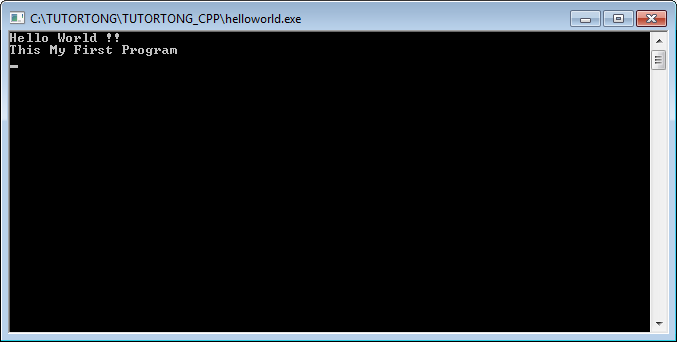 สอน C++ : บทที่ 1 เริ่มต้นการเขียนโปรแกรมภาษา C++ ด้วย Dev-C++