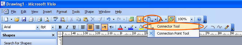 Visio : เทคนิคการใช้ Connector Tool เชื่อมต่อ Flowchart แบบ If Else