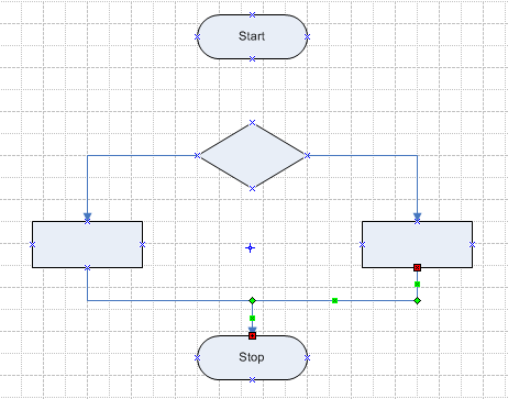 Visio : เทคนิคการใช้ Connector Tool เชื่อมต่อ Flowchart แบบ If Else