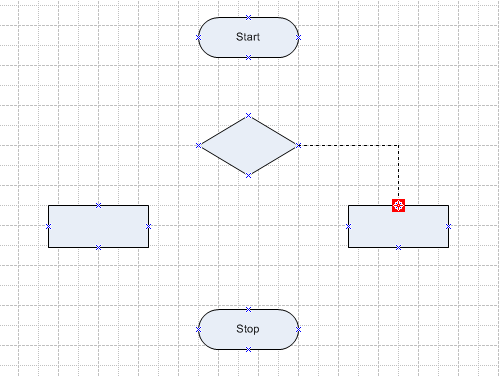 Visio : เทคนิคการใช้ Connector Tool เชื่อมต่อ Flowchart แบบ If Else